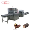 Automatic Small Biscuit Chocolate Candy Coating Enrobing Machine Mini Chocolate Enrober For Sale