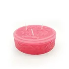 Chinese Factory Wholesale Tealight Fragrance Wax Fruit Candles Scented Candle In Glass jar