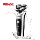 Electronic washable men shaver and pop-up beard trimmer