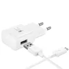 High Quality Portable 5V 2.1A Usb Wall Charger Mirco Usb Cable For Samsung galaxy S4 S6 Charger