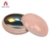 Nice-can Pink metal tin lip balm cosmetic packaging jar Small empty round tinplate aluminum cosmetic container