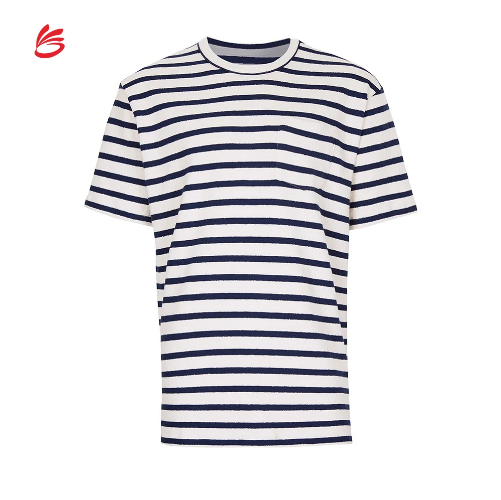 striped t shirt men