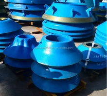 Metso cone Crusher parts concave and mantle for mobile cone crusher with best price