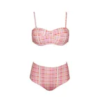 Cikini 2019 striped bikini with rims for sexy ladies with large size swimsuit