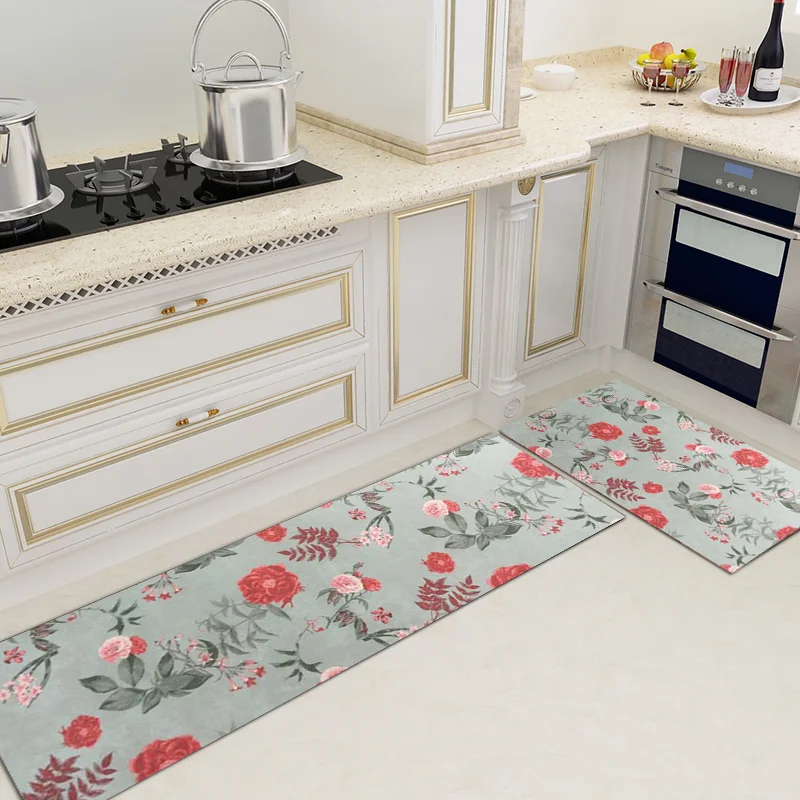 kitchen door entrance mat with water absorb