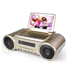 Konsta 9 Inch Portable DVD Player Karaoke Home DVD Player