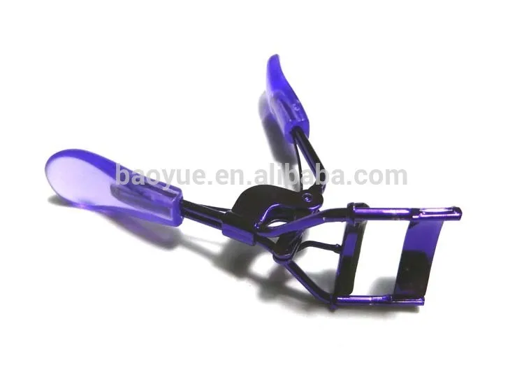 紫transperant psハンドル、紫electropherosis炭素鋼まつげカーラー 問屋・仕入れ・卸・卸売り