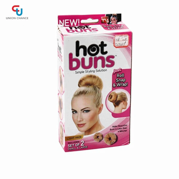 as seen on tv soft hair donut hot buns simple styling solution