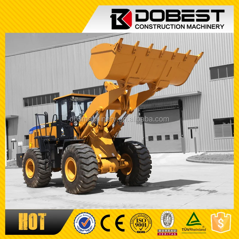 China cheap wheel loader SEM 660B best factory price