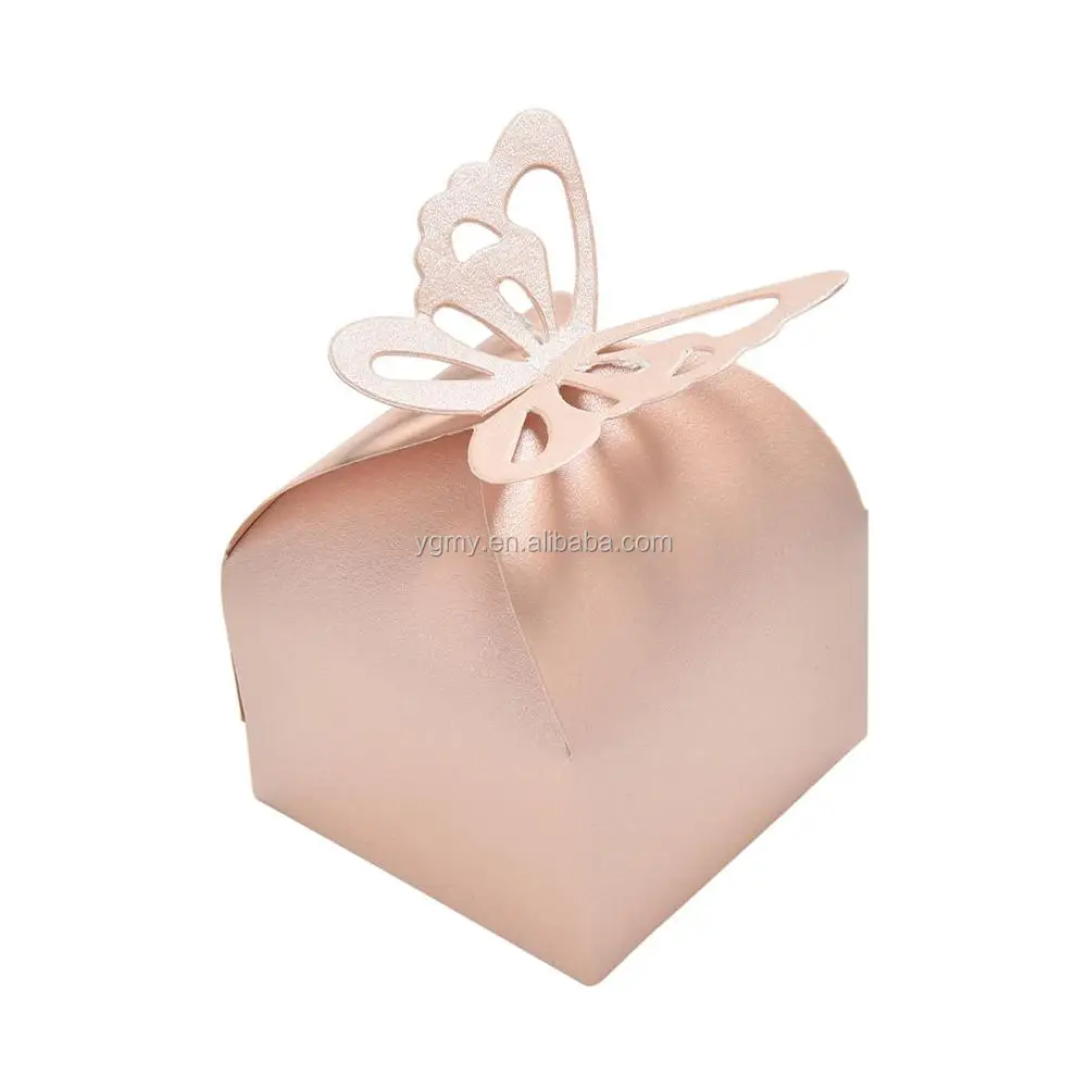 party wedding candy box butterfly candy box paper favors gifts