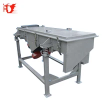 Single deck total closed linear vibrating shaking screen for sawdust