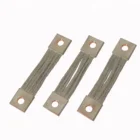 Flexible copper stranded wire connector tinned copper braid links