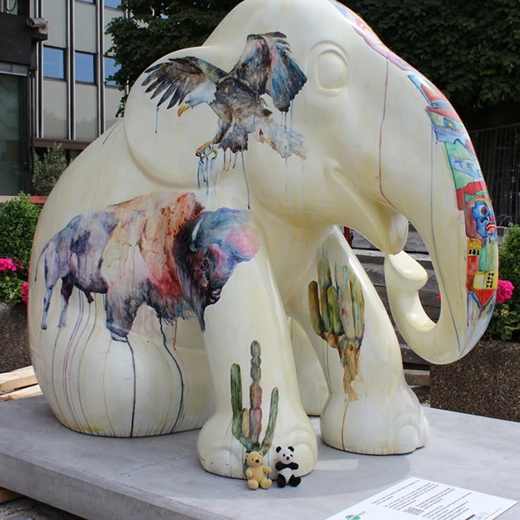 life size elephant sculpture