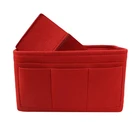Most competitive price custom colorful felt cosmetic pouch bag for travel