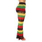 Fashion Summer Style Handmade Cotton Ladies Long Crochet Beach Pants