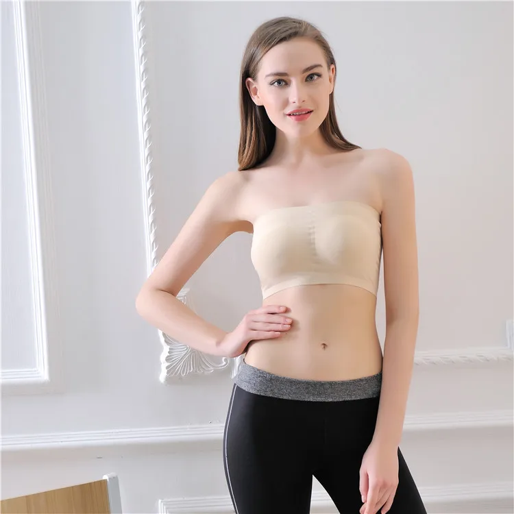 Sexy Un Padded Stretch Boob Tube Top Band Strapless Bra Buy Tube Top