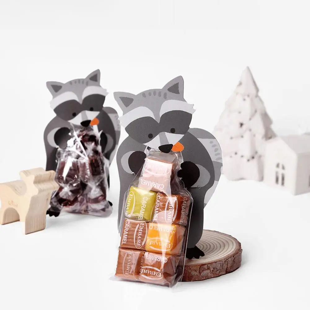 cute animal bear rabbit koala greeting cards candy cookie bag