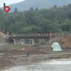 Brand new temporary structures construction / truss bridge with high quality