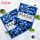 OEM ODM Private Label Natural Skin Care Blueberry Repair Calming Smoothing Fruit Facial Face Mask