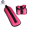 Adjustable 5kg colorful equipment ankle wrist sand sack weight straps gym strength training workout sandbage