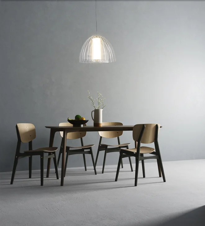 Simple and stylish new personality design light luxury warm cafe casual restaurant chandeliers