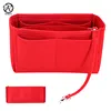 fashion purse insert bag in hand bag women cosmetic bag organizer for storage with keychain