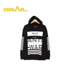 New design OEM service spring 100% cotton printed hoodies for men