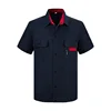 high quality customized logo short sleeve work clothes uniform overalls suit work suit,guard security uniform