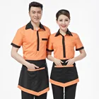 catering coffee bar hotel restaurant staff uniform for waiters waitress