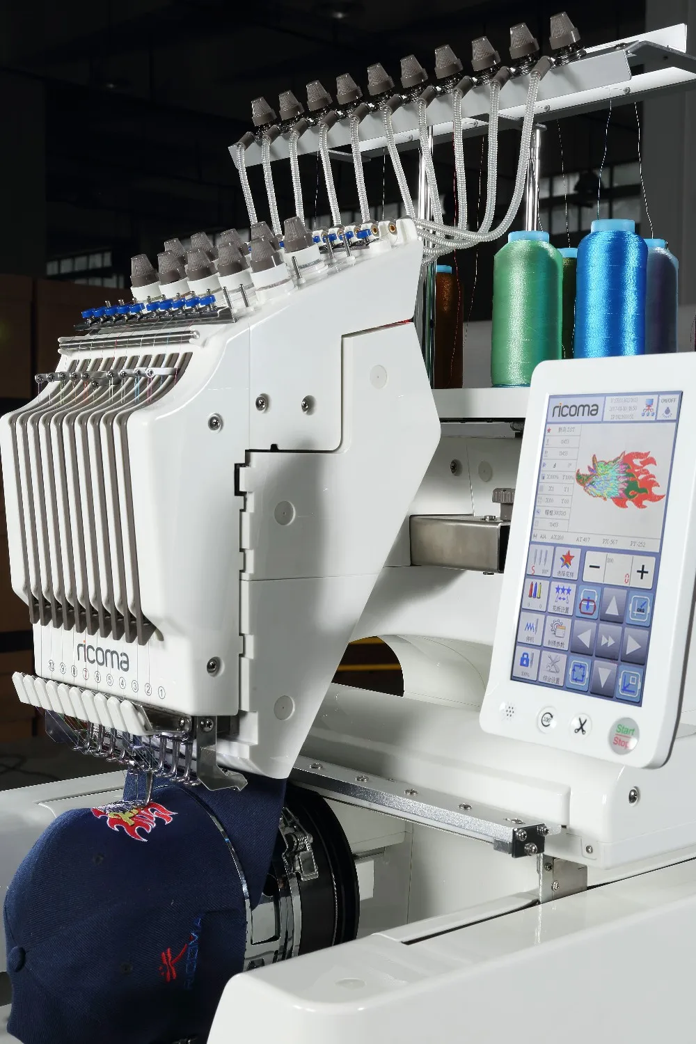 Home Application Single Head Computerized Embroidery Machine Em1010 Buy 10 Colors