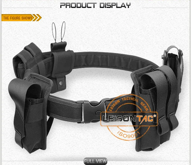1000D Waterproof Nylon Composite Material Tactical Belt Pouches for security outdoor sports hunting game