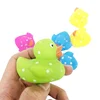Customized Weighted Floating Rubber Duck Manufacturer Flower Mini Rubber Bath duck