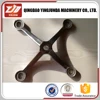 Low MOQ heavy duty glass spider 4 arms fitting