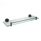 Hot Sale classic SUS304 shelf Bathroom Single Glass Shelf