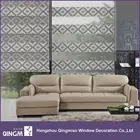 New design jacquard zebra blind roller shutter shades double layer shades