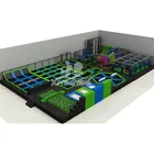New arrival custom size kids best indoor accessories jumping trampoline park