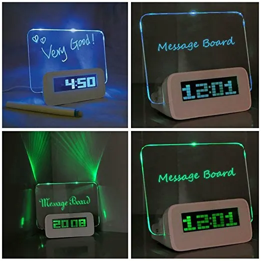 digital alarm clock with usb charger