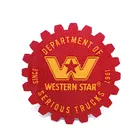 Custom Logo iron on sew on design embroidery patch for trucker hat