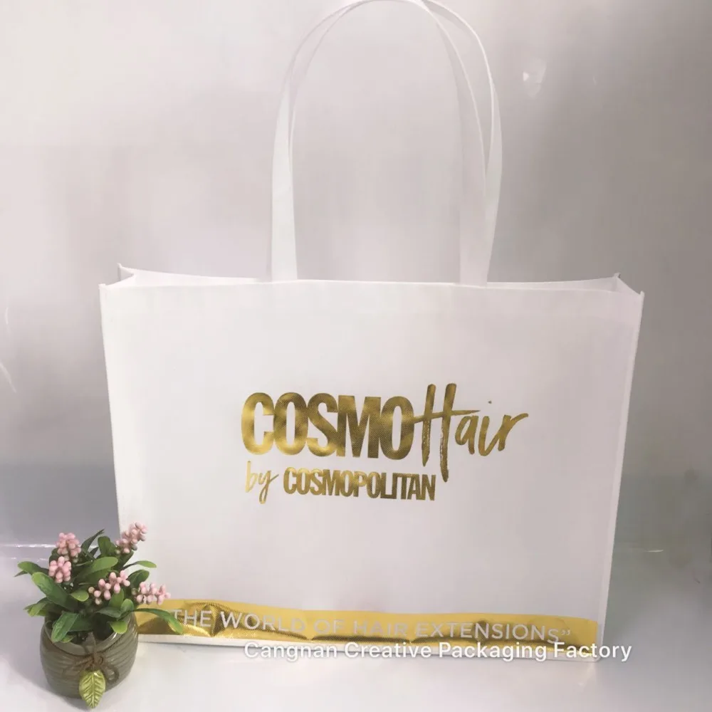 custom laminated gifts reusable foldable polyester shopping bag