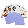 Promotional Items Gifts Crafts Plastic Customized Size Both Side Printing Sexy Adult Playing Black Poker Pvc Blank Cards