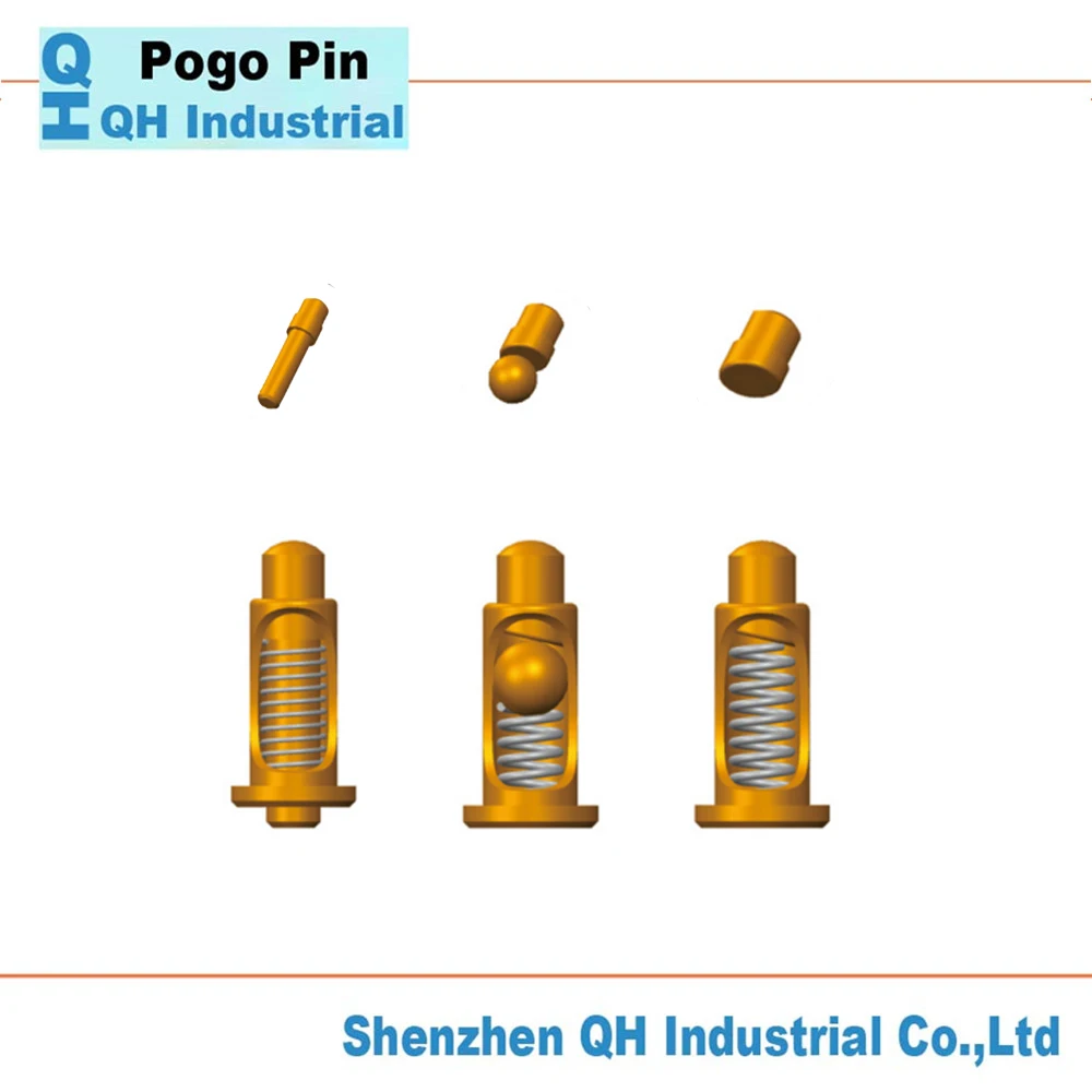 machined pins 4 pin pcb connector