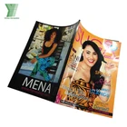Guangzhou Printing Factory custom perfect glue binding adult printing magazines