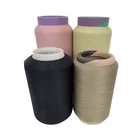 Multi-Colored DTY Polyester Textured Yarn Covered Spandex 40D Price Manufacturer in China