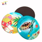 nice home decoration custom clear dome crystal magnet