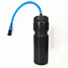 sports plastic drinking bottle with straw