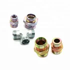 CNC Machine metric BSP JIC Thread male hydraulic nipple adapter fittings