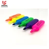 Free sample low MOQ customized multi color digital highlighter for school and office