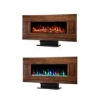 SF310-42 Curve Front TV stand Wall Mounted electric Fireplace