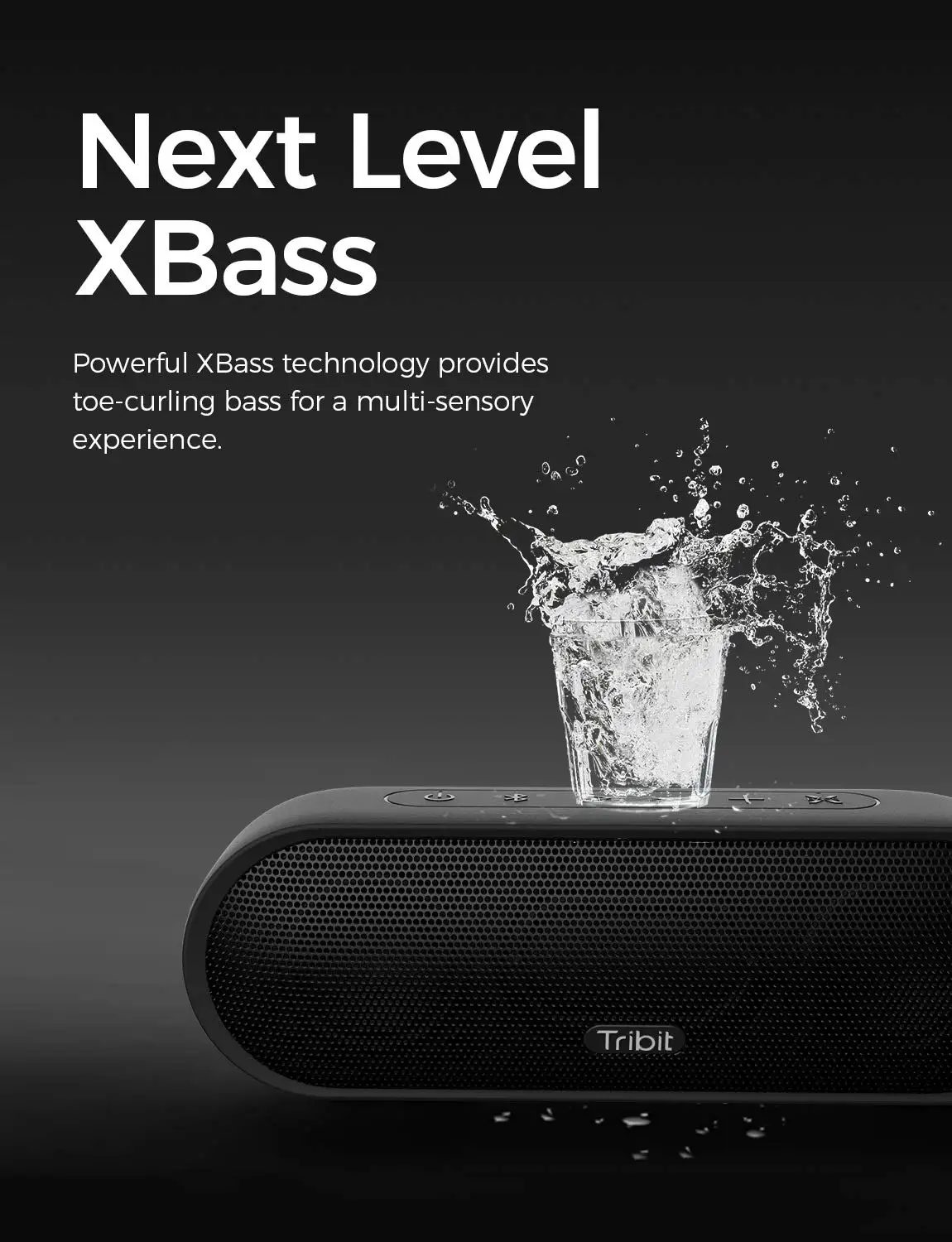 Tribit Factory price Portable Audio Player mini wireless Bluetooth speaker waterproof bluetooth speaker - ANKUX.COM