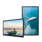 All in one touch 55 inch indoor wall mount advertising player network LCD screen display